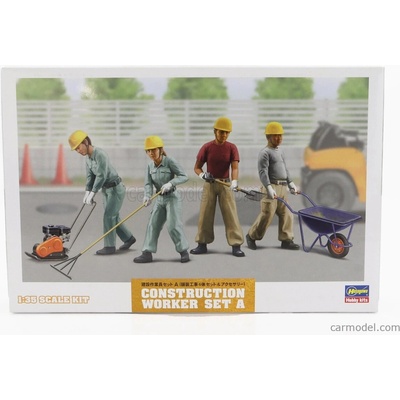 Hasegawa Accessories Construction Worker Set A 1:35