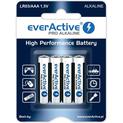 everActive AA alkalická 2900 mAh 4ks LR64BLPA