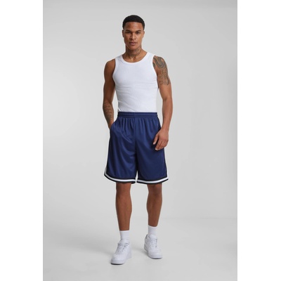 Urban Classics Мъжки къси панталони в тъмносин цвят Urban Classics Stripes UB-TB243-14144 - Тъмносин, размер L