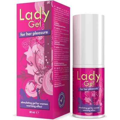 IntimateLine Lady Gel for Her Pleasure Stimulating Gel for Women Warming Effect 30 ml