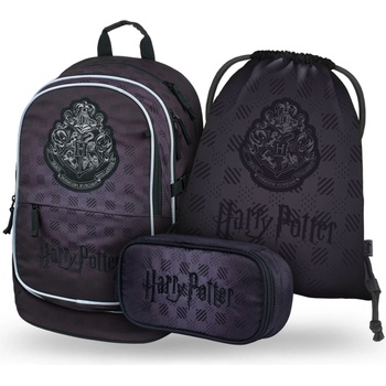 Baagl КОМПЛЕКТ 3 Core Harry Potter Хогуортс черен: раница, моливник, торбичка BAAGL | Cheren | Момчешки | ONE SIZE