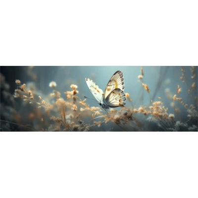 Obraz na plátně Motýl Butterfly 150x50 cm
