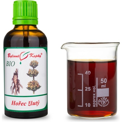 Horec žltý bio kvapky tinktúra 50 ml