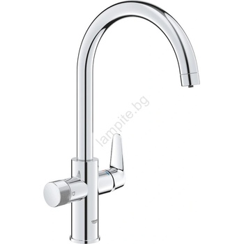 GROHE 30592000 - Кухненски смесител BLUE PURE StartCurve 411 мм, полирана хромирана повърхност (GH1087)