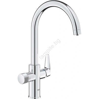 GROHE 30592000 - Кухненски смесител BLUE PURE StartCurve 411 мм, полирана хромирана повърхност (GH1087)