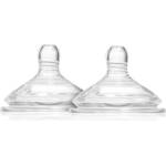 Tommee Tippee Natural Start Anti-Colic Teat биберон за шише Fast Flow 6 m+ 2 бр