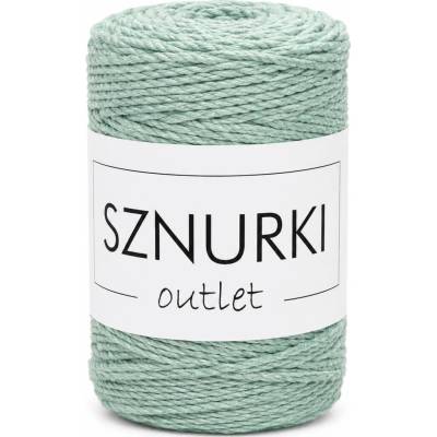 Bobbiny Macrame sznurki outlet - (1,5mm) Macrame sznurki outlet - (1,5mm): Aloe