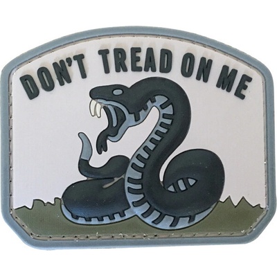 WARAGOD Nášivka 3D Don't Tread on Me 7x6cm