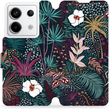 Mobiwear - Xiaomi Redmi Note 13 Pro 5G / Poco X6 5G - VP13S Temná flóra