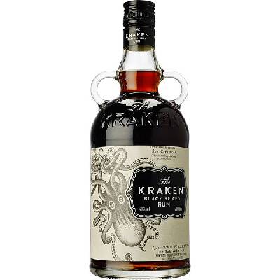 Kraken Black Spiced Rum 40% 0,7 l (čistá fľaša)