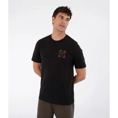 Hurley Printing Press Savage S/S černá