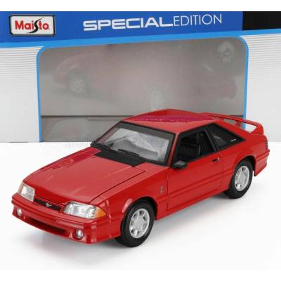 Maisto Ford USA Mustang Svt Cobra Coupe 1993 Red 1:24