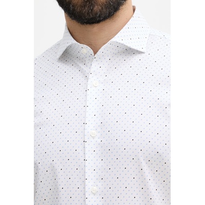 HUGO BOSS риза памук с еластан hank (50560687)