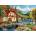 KS Games - Puzzle House by the Pond - 3 000 piese