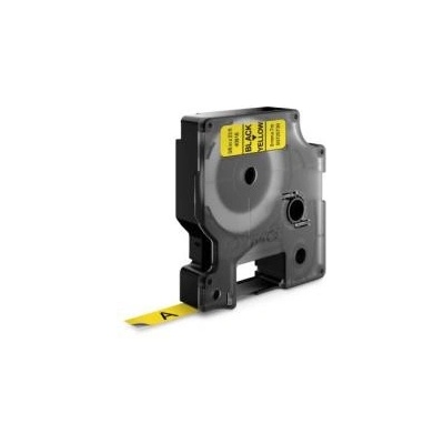 DYMO páska D1 9mm x 7m, čierna na žltej 40918