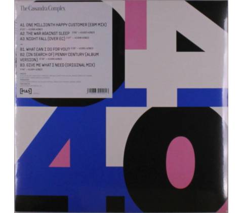 CASSANDRA COMPLEX - PIAS 40 LP