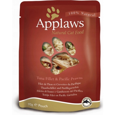 Applaws Cat tuňák a tygří krevety 70 g
