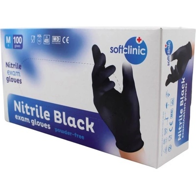 SOFTCLINIC Nitril nepudrované modré 100 ks