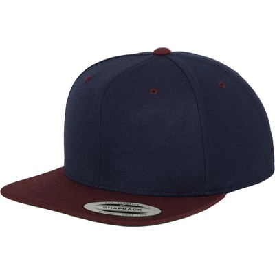 Flexfit Flexfit 6089M Snapback 6 panelová COT-556089x8799 Navy/kaštanová