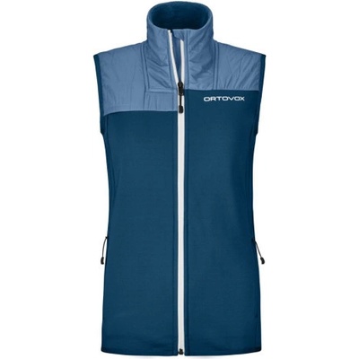 Ortovox Fleece Plus Vest petrolejová