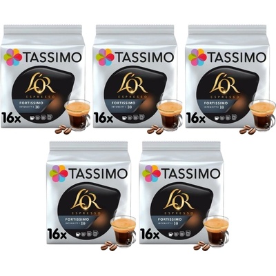 Douwe Egberts Tassimo L'OR Espresso Fortissimo 16 бр кашон 5 пак