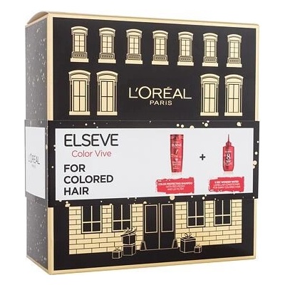 L'Oréal Paris Elseve Color-Vive : šampon Elseve Color Vive 250 ml + balzám na vlasy Elseve Color Vive 8 Second Wonder Water 200 ml