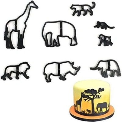 Vykrajovačka safari 8 ks