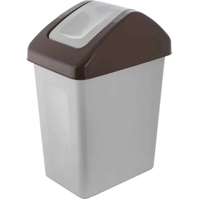 Mikawi Odpadkový kôš FUN 25 l - 04-1325 Hnedá