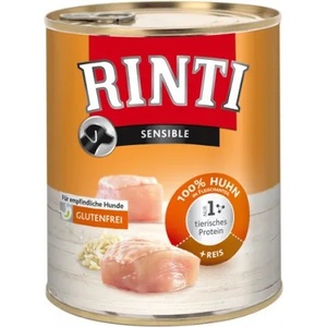 RINTI Sensible Adult - консерва за кучета с пиле и ориз - 800 гр - Германия