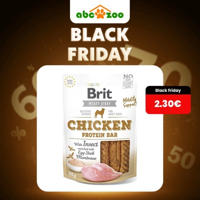 Brit Jerky Chicken with Insect Protein Bar 80 g