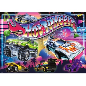 Trefl - Puzzle Hot Wheels: 80s Vibe - 500 piese