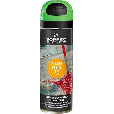Soppec značkovací sprej Fluo 500 ml zelený