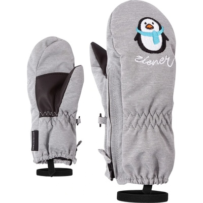 Ziener Детски ръкавици Ziener Kid's Le Zoo Minis Glove - Light Melange - размер 1 (EU) (202-4376-0411)