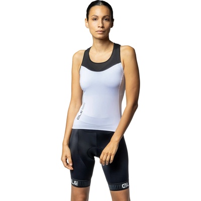 Alé Pragma Color Block W Top White