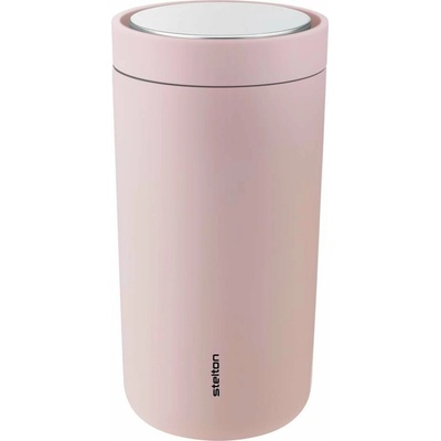 Stelton Termální hrnek To Go Click z dvojité oceli 200 ml starorůžový