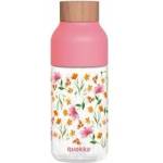 QUOKKA Ice - Ecozen water bottle 570 ml (Pink Flowers)