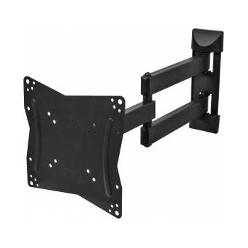 TB Print Стенна опора за телевизор, метална, VESA 400 x 400, регулируема, 60", Капацитет 30 кг, черна