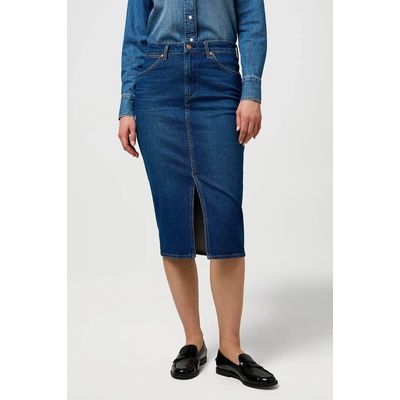 Wrangler Slim Pencil Skirt 112371161 denim