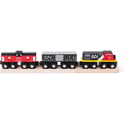 Bigjigs Rail Nákladný vlak koľaje
