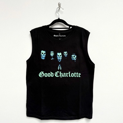 Good Charlotte Generation Rx Skull Faces Čierna