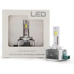  Лед крушки - Led система D3S за подмяна на фабричен ксенон 50W - Canbus 6000K - 100% по силни от фабричен ксенон (D3100)