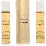 CHANEL Gabrielle Essence комплект за жени Пълнител за парфюмна вода 3 x 20 ml + Зареждаем флакон