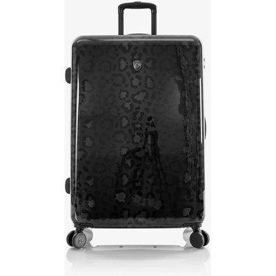 HEYS Пътуващ куфар с черна шарка Heys Black Leopard L Heys | Cheren | МЪЖЕ | ЕДИН РАЗМЕР