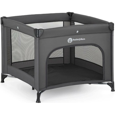 PETITE&MARS Ohrádka cestovní Nook Urban Charcoal Grey – Zboží Mobilmania