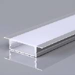 V-TAC Монтажен Kит с Дифузер Перца 2000x30x10мм за LED Лента Алуминиев 2м (23177)
