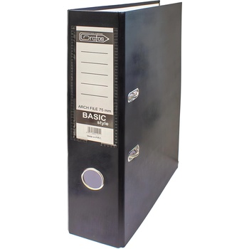 Grafos Класьор 8 см Черен