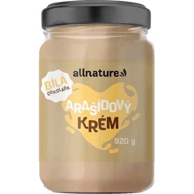Allnature Arašídový krém mléčná čokoláda 920 g