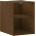 Mexen Box-A отворен шкаф с рафт 35 см, орех - 91AX2-0350-470-0-86 (91AX2-0350-470-0-86)