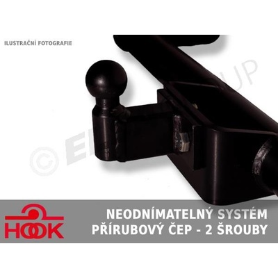 Tažné zařízení Fiat Ducato valník 2021-2024/01, příruba 2 šr., HOOK