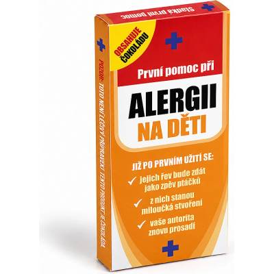 Nekupto dárková čokoláda Sladká první pomoc Alergie na děti 65 g